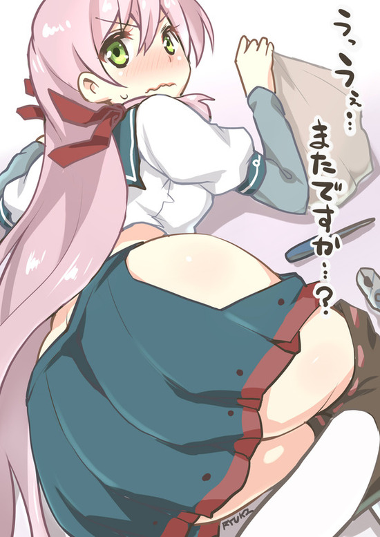 【二次】【艦これ】ピンク髪が萌えまくりな後背位（あかし）のプチエロ制服画像がみたい！ 5