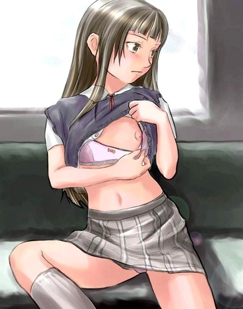 貧乳・微乳・ちっぱいな女の子の二次エロ画像⑯　25枚 12