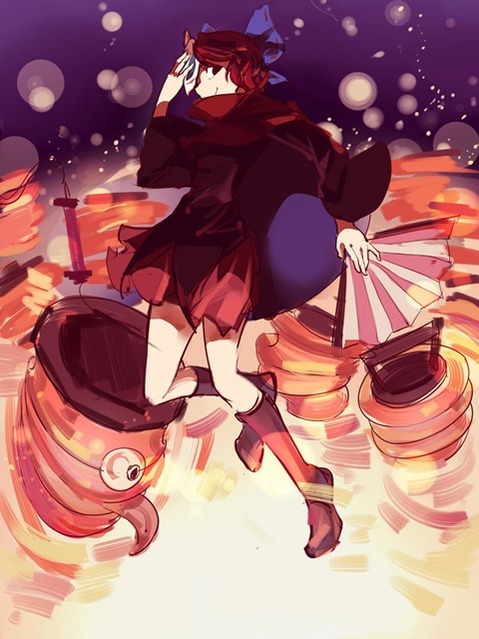 【東方】【非エロ・微エロ】赤蛮奇の二次エロ画②　70枚【東方Project】 1