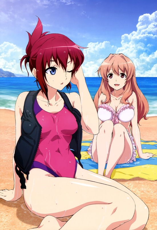 【非エロ】海で楽しそうにハシャぐ女の子たちのビキニ画像がみたい！ 14