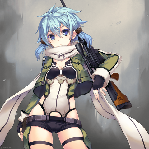 【SAO】シノン(朝田詩乃)のエロ画像　100枚【ソードアート・オンライン】 45