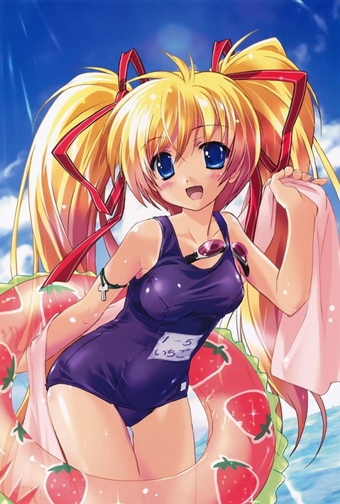 スク水(スクール水着)を着てる可愛い女の子の二次エロ画像⑥　100枚 81