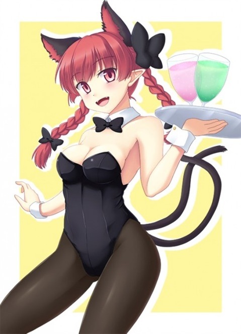 猫耳が可愛い女の子の二次エロ画像②　100枚 46