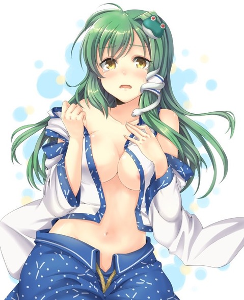 【東方】東風谷早苗のエロ画像②　100枚【東方Project】 33