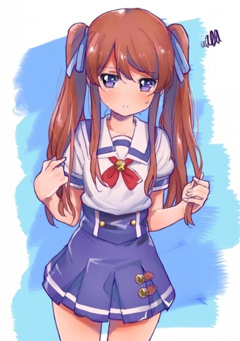 ツインテールの女の子の二次エロ画像②　100枚 3