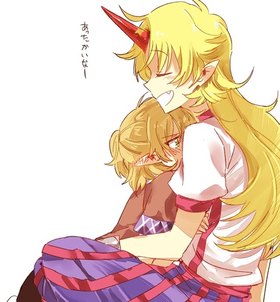 【二次エロ】【東方Project】角が生えた二次キャラ、星熊勇儀姐さんの爆乳オッパイにハマりそうな画像がみたい！① 15