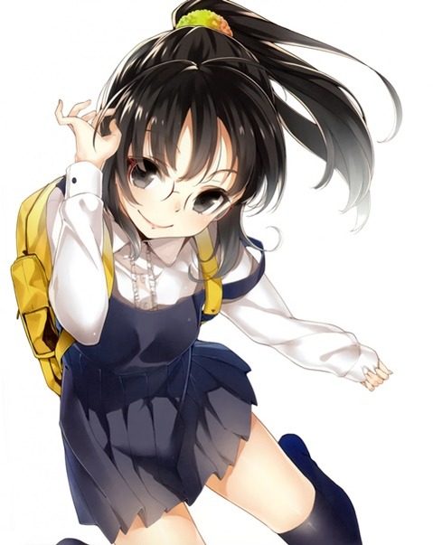 ポニーテールが可愛い女の子の二次エロ画像⑭　25枚 7
