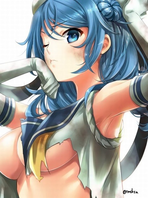 【艦これ】浦風の二次エロ画②　100枚【艦隊これくしょん】 32