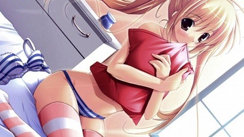ニーソ・ニーハイを履いた女の子の二次エロ画像⑤　100枚 76