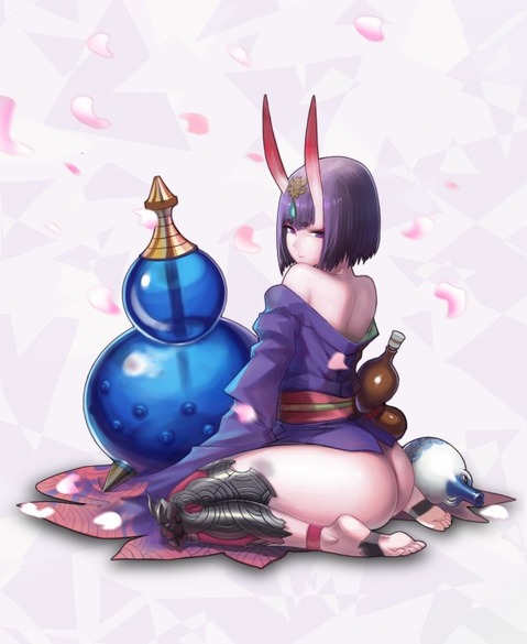 【Fate】酒呑童子の二次エロ③　40枚 39