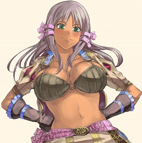 褐色肌がセクシーな女の子の二次エロ画像⑤　100枚 13