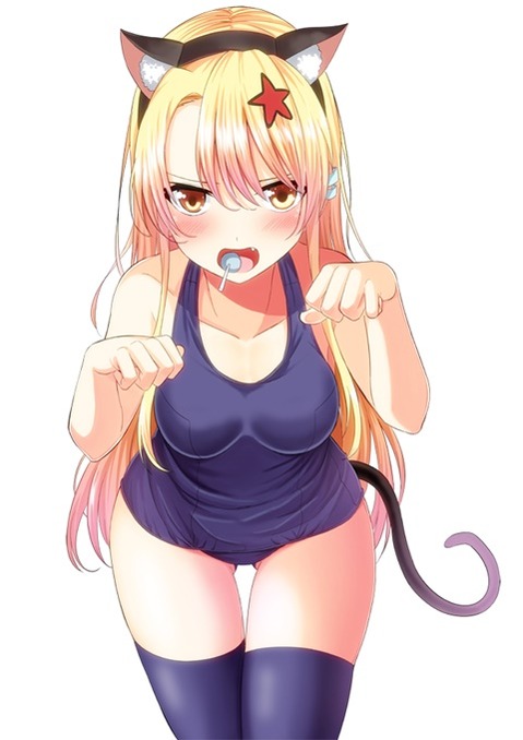 スク水(スクール水着)を着てる可愛い女の子の二次エロ画像⑥　100枚 87