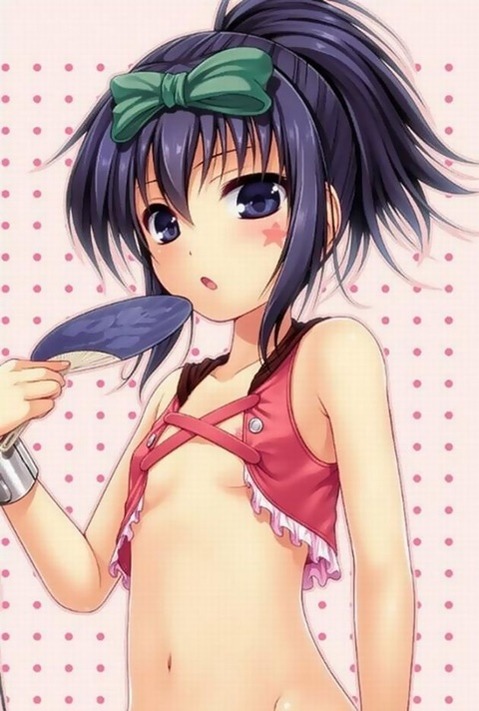 ポニーテールが可愛い女の子の二次エロ画像⑫　25枚 16