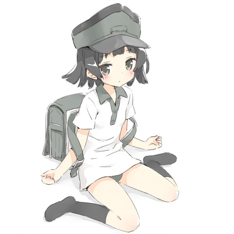 【艦これ】霰の二次エロ画像　50枚【艦隊これくしょん】 35