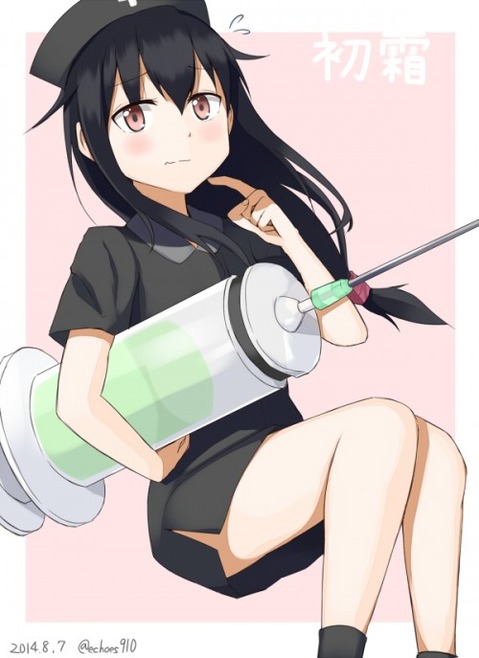 【艦これ】初霜の二次エロ画像　50枚【艦隊これくしょん】 19