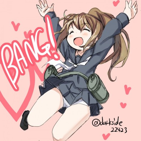 【艦これ】文月の二次エロ画像　90枚【艦隊これくしょん】 3