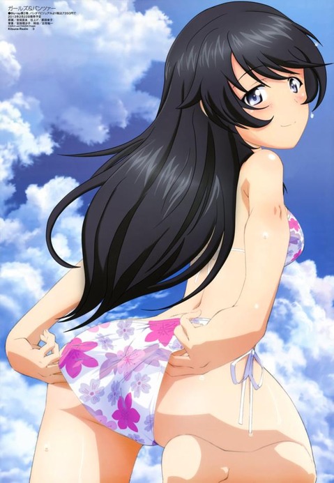 【ガルパン】五十鈴華の二次エロ画像　50枚【ガールズ＆パンツァー】 39