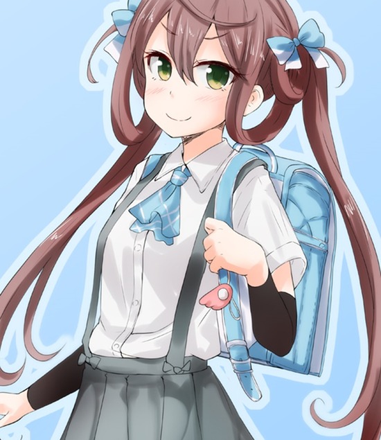 【非エロ】【艦これ】朝雲ちゃんのキュートな制服姿が可愛い画像がみたい！① 16