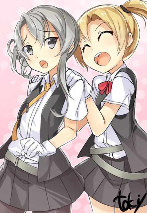 【艦これ】野分・舞風の二次エロ画像　100枚【艦隊これくしょん】 67