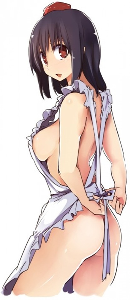 裸エプロンがエロくて仕方ない二次エロ画像㉖　25枚 3