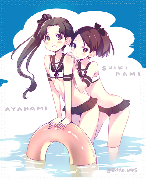 【艦これ】綾波・敷波の二次エロ①　100枚【艦隊これくしょん】 93