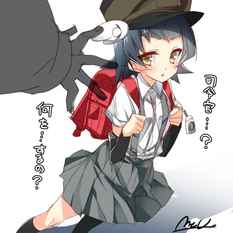 【艦これ】霰の二次エロ画像　50枚【艦隊これくしょん】 15