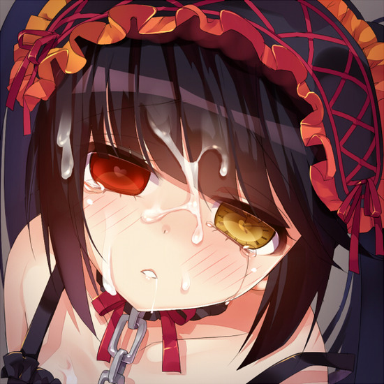 【二次エロ】体中に精液をぶっかけられている女の子の画像が見たい！ 6 5