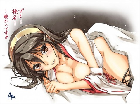 【艦これ】榛名の二次エロ画像　100枚【艦隊これくしょん】 23