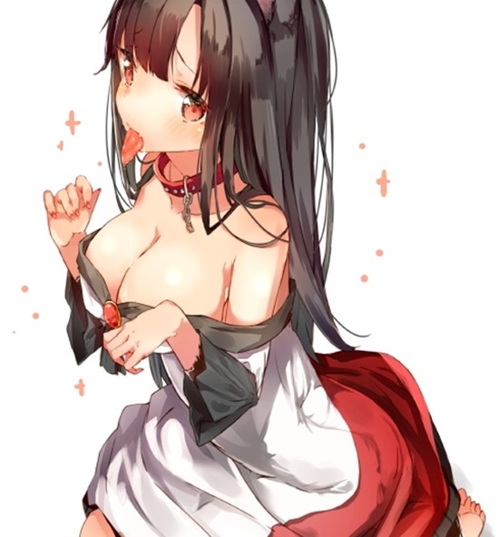 【二次エロ】【東方】孤独な東方ウルフキャラ今泉影狼ちゃんのエロい乳首とオッパイ画像がみたい！ 3