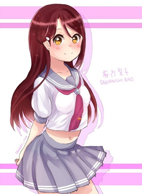 【ラブライブ!】桜内梨子の二次エロ画　80枚【ラブライブ!サンシャイン!!】 60