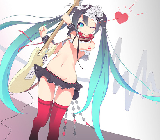 【二次】女の子の綺麗なおなかの画像が見たい！ 5 7