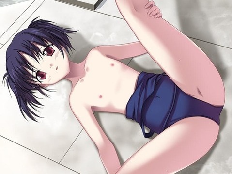 スク水(スクール水着)を着てる可愛い女の子の二次エロ画像⑥　100枚 49