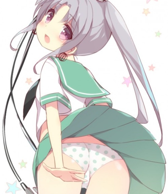 【二次エロ】【艦これ】巨乳＆パイパンまんこがエロすぎる秋津洲ちゃんのセクシー画像がみたい！ 3