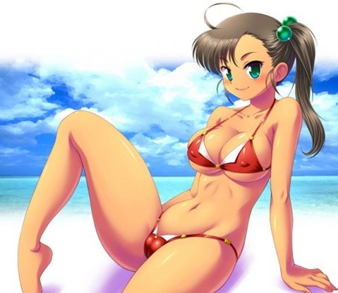 褐色肌がセクシーな女の子の二次エロ画像③　100枚 67