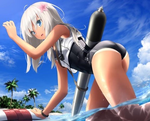 【艦これ】呂500(ろーちゃん)の二次エロ画像①　100枚【艦隊これくしょん】 56