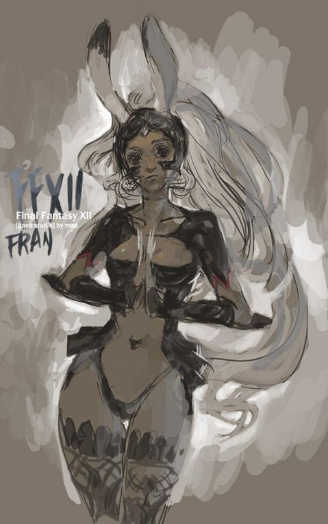 【FF Ⅻ】フランの二次エロ画像　91枚【FINAL FANTASY】 34