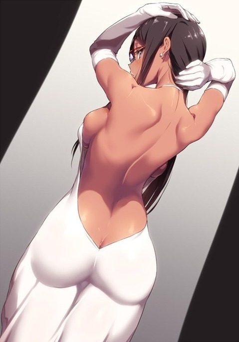 褐色肌がセクシーな女の子の二次エロ画像③　100枚 55