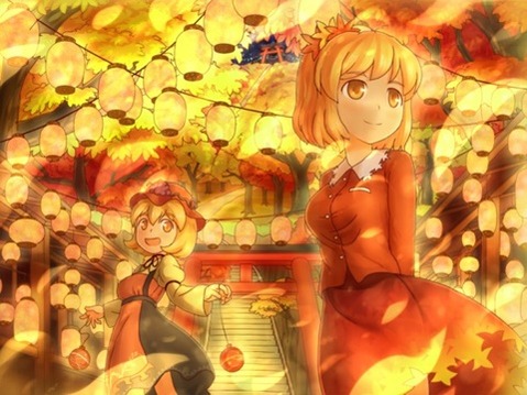 【東方】秋穣子・秋静葉の二次エロ画①　100枚【東方Project】 77