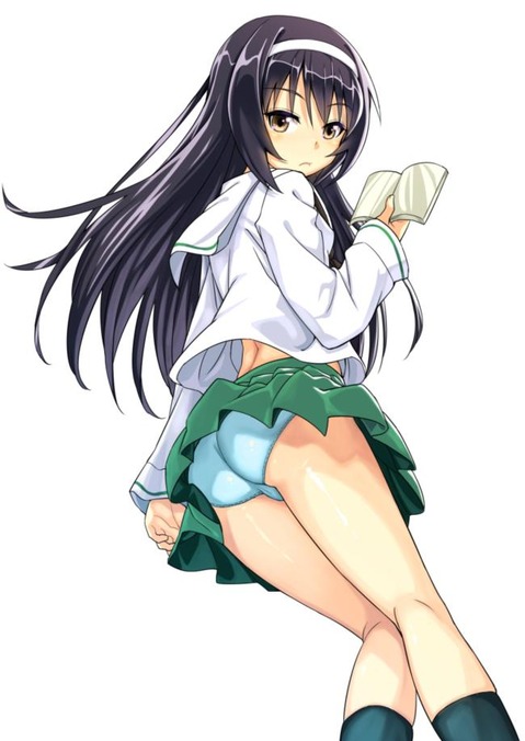 【ガルパン】冷泉麻子の二次エロ画像　50枚【ガールズ＆パンツァー】 45