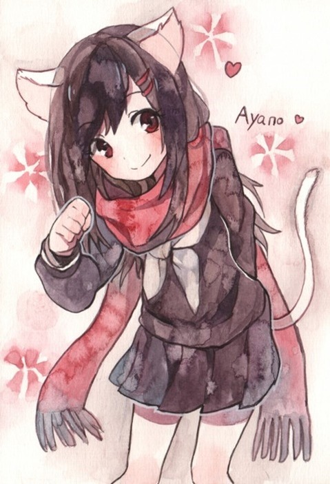 猫耳が可愛い女の子の二次エロ画像②　100枚 58