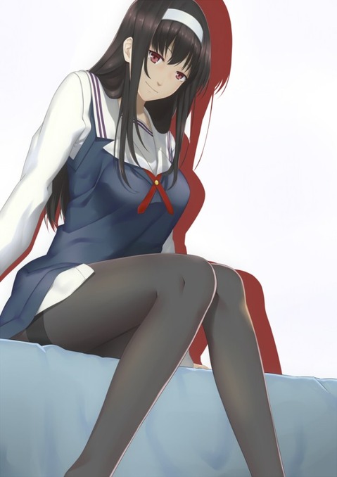 【冴えカノ】霞ヶ丘詩羽の二次エロ画像　100枚【冴えない彼女の育て方】 91