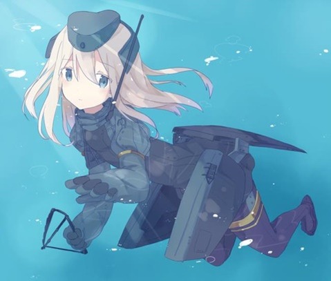 【艦これ】U-511(ゆーちゃん)の二次エロ画像　100枚【艦隊これくしょん】 51