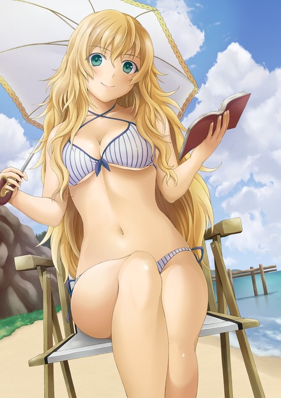【二次エロ】ロリっ子が成長してビキニ姿になった水着画像がみたい！ 13