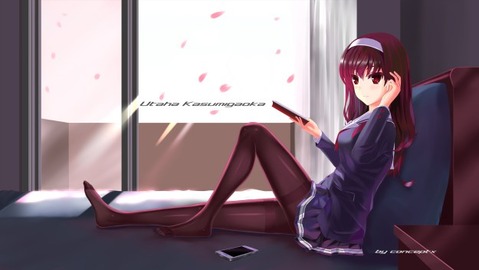 【冴えカノ】霞ヶ丘詩羽の二次エロ画像　100枚【冴えない彼女の育て方】 99