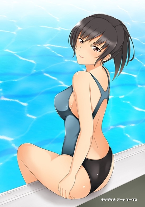 【二次】【アマガミ】塚原ひびき先輩が競泳水着を着ている画像がみたい！ 5