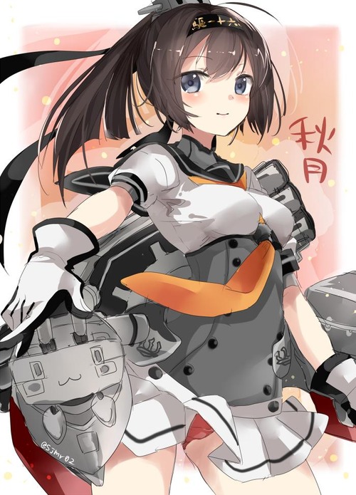 【非エロ】【二次】【艦これ】駆逐艦、秋月（あきづき）の制服コスチューム画像がみたい！ 2