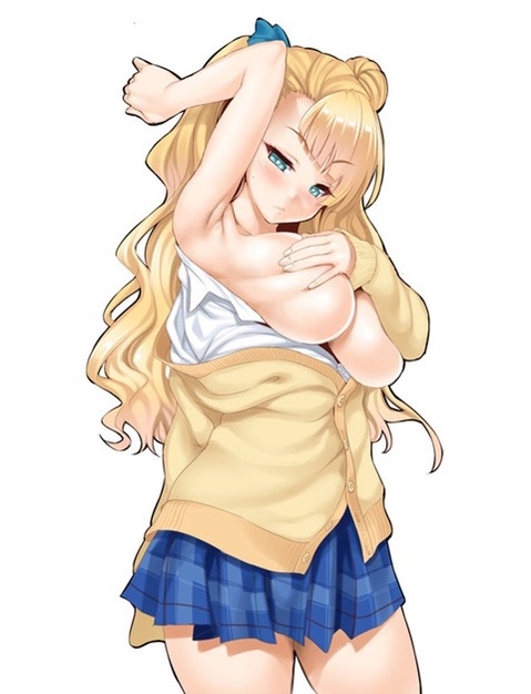 ビッチそうなギャルの二次エロ画像⑭　25枚 12