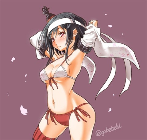 【艦これ】山城の二次エロ画像⑤　25枚【艦隊これくしょん】 2
