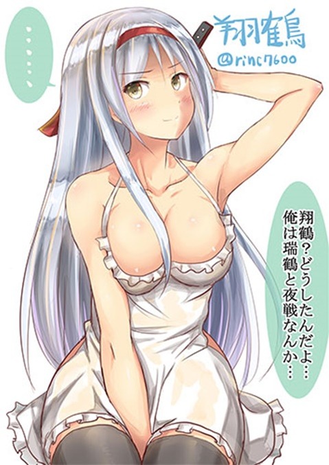 裸エプロンがエロくて仕方ない二次エロ画像⑦　25枚 20