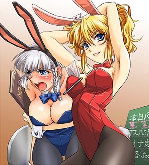 うさ耳が可愛い女の子の二次エロ画像②　100枚 34